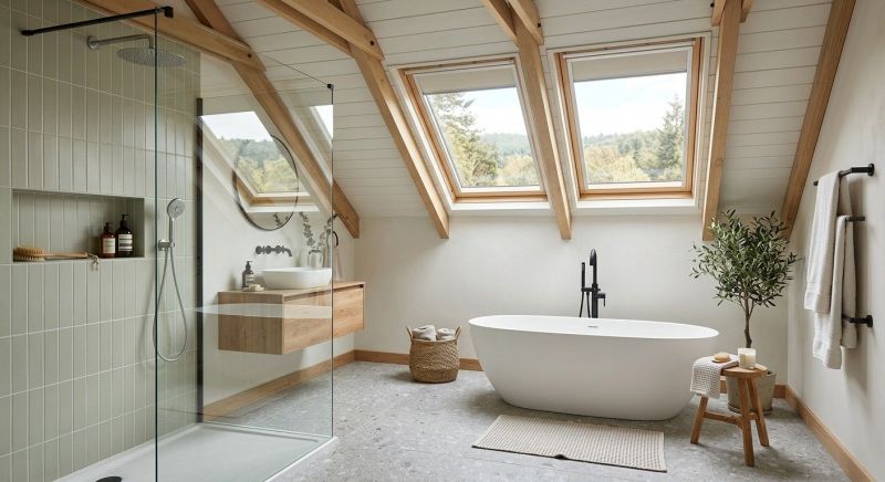 Attic Bathroom Remodeling in Niagara County, NY