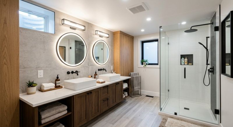 Basement Bathroom Remodeling in Niagara County, NY