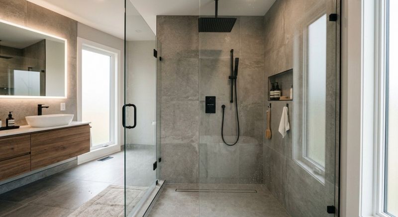 Bathroom Shower Renovation in Niagara County, NY