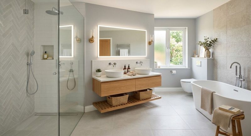 Luxury Bathroom Installation in Niagara County, NY
