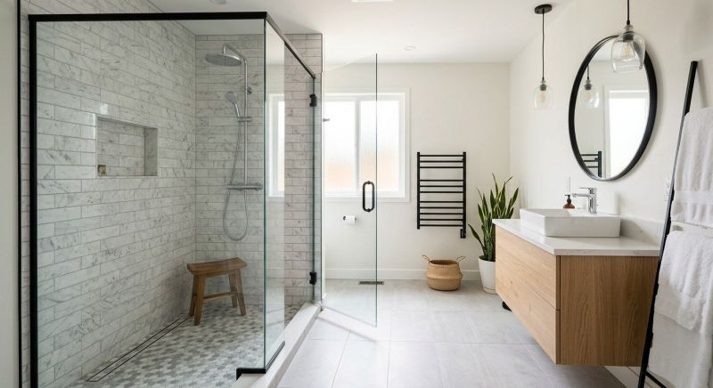 Tub To Shower Conversion in Wilson, NY